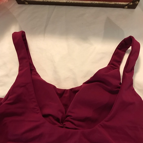 Zaful Knotted Scoop High Cut Bathing Suit - Picture 5 of 6